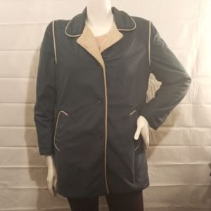 Markup fleece coat